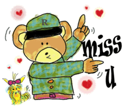 Rossy the Bear & Yorkie Coco II (Eng) sticker #6102718