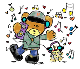 Rossy the Bear & Yorkie Coco II (Eng) sticker #6102719