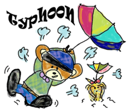 Rossy the Bear & Yorkie Coco II (Eng) sticker #6102724