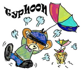 Rossy the Bear & Yorkie Coco II (Eng) sticker #6102724