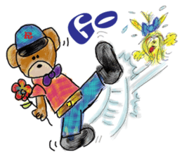 Rossy the Bear & Yorkie Coco II (Eng) sticker #6102726