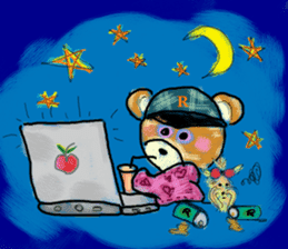 Rossy the Bear & Yorkie Coco II (Eng) sticker #6102727