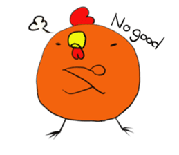 Talking chicken's sticker #6103014