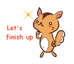 Lazy animals (English) sticker #6103081