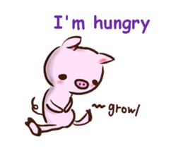 Lazy animals (English) sticker #6103084