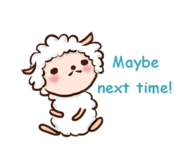 Lazy animals (English) sticker #6103091