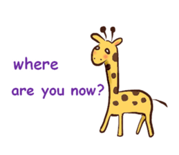 Lazy animals (English) sticker #6103104