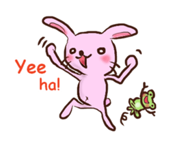 Lazy animals (English) sticker #6103108