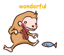 Lazy animals (English) sticker #6103117