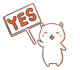 Marvellous white sticker #6103125