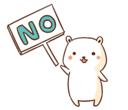 Marvellous white sticker #6103131