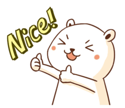 Marvellous white sticker #6103142