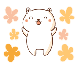 Marvellous white sticker #6103143