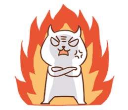 Marvellous white sticker #6103149