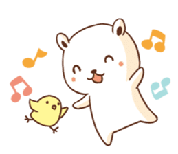 Marvellous white sticker #6103151