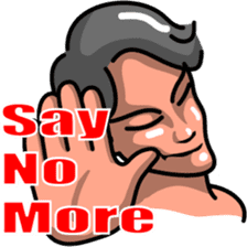 Stickers of the men sticker #6103168