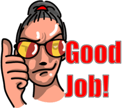 Stickers of the men sticker #6103169