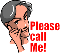 Stickers of the men sticker #6103171