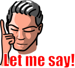 Stickers of the men sticker #6103172