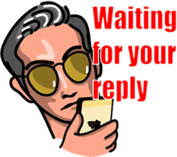 Stickers of the men sticker #6103173