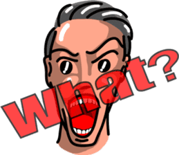 Stickers of the men sticker #6103182