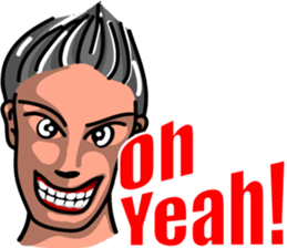 Stickers of the men sticker #6103183