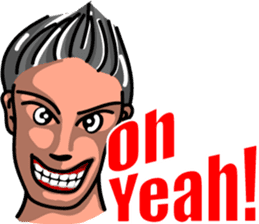 Stickers of the men sticker #6103183