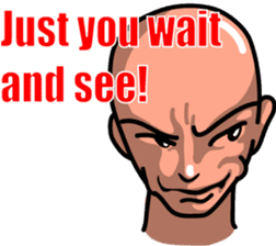 Stickers of the men sticker #6103185