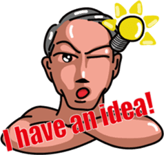 Stickers of the men sticker #6103190