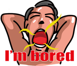 Stickers of the men sticker #6103194