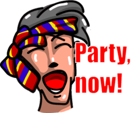 Stickers of the men sticker #6103195