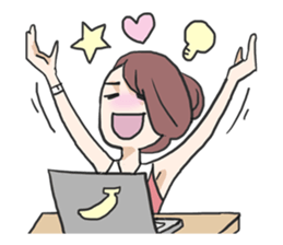 AsB - IOL (I'M Office Lady) sticker #6103284