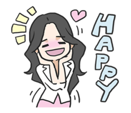 AsB - IOL (I'M Office Lady) sticker #6103286