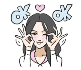 AsB - IOL (I'M Office Lady) sticker #6103288