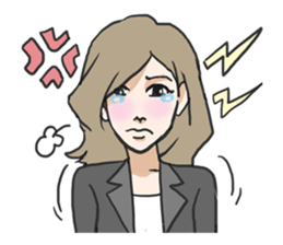 AsB - IOL (I'M Office Lady) sticker #6103290