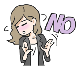 AsB - IOL (I'M Office Lady) sticker #6103291