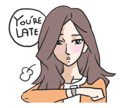 AsB - IOL (I'M Office Lady) sticker #6103300