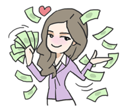 AsB - IOL (I'M Office Lady) sticker #6103303