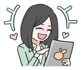 AsB - IOL (I'M Office Lady) sticker #6103307