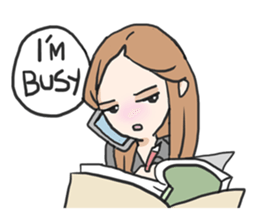 AsB - IOL (I'M Office Lady) sticker #6103308