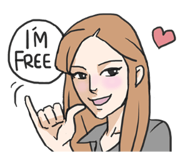 AsB - IOL (I'M Office Lady) sticker #6103309