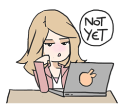 AsB - IOL (I'M Office Lady) sticker #6103310