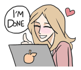 AsB - IOL (I'M Office Lady) sticker #6103311