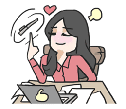 AsB - IOL (I'M Office Lady) sticker #6103313