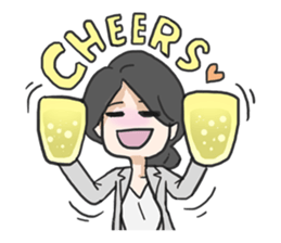 AsB - IOL (I'M Office Lady) sticker #6103316