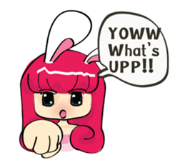 Bunny U SA GI sticker #6103520