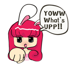 Bunny U SA GI sticker #6103520