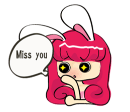 Bunny U SA GI sticker #6103529