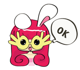 Bunny U SA GI sticker #6103540