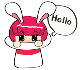 Bunny U SA GI sticker #6103543